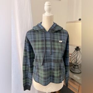 NWT Abercrombie & Fitch Plaid Hoodie